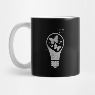 Light Bulb - Butterflies Mug